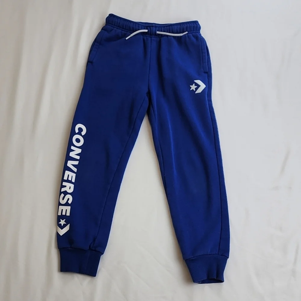 Converse Blue Drawstring Sweatpants